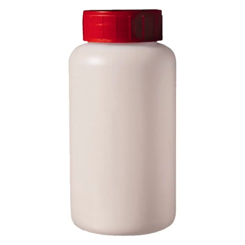 Sample bottle wide neck HDPE sterile 500 ml white