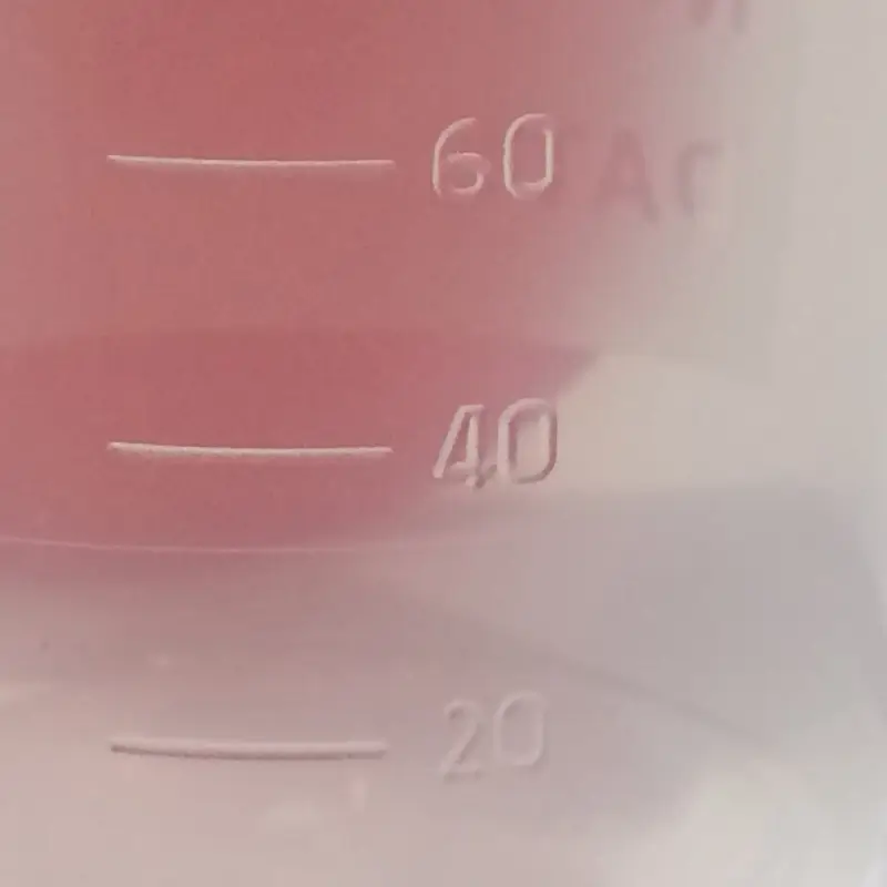 Pot d'échantillon en PP transparent avec bouchon à vis, 150 ml