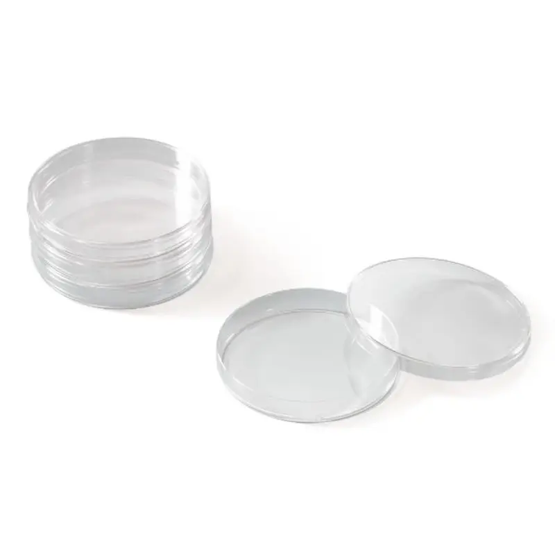 Petri dishes without aeration lugs PS Ø90x16 mm