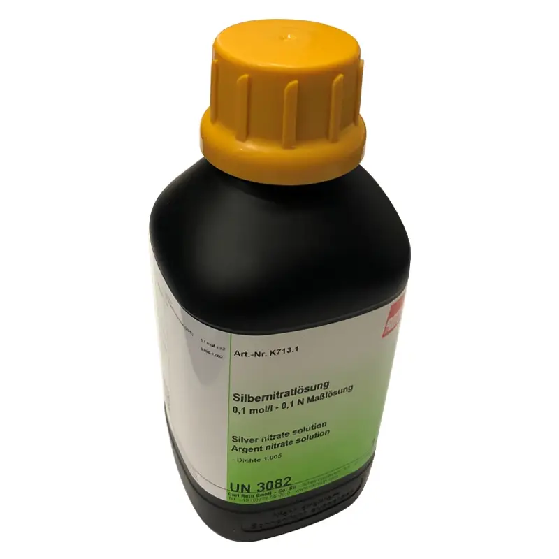 Zilvernitraatoplossing 0,1 mol/l - 0,1 N