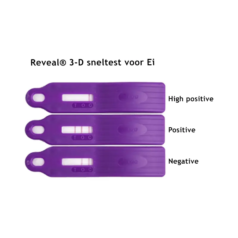 Test rapide d'allergies NEOGEN Reveal 3D (œuf)
