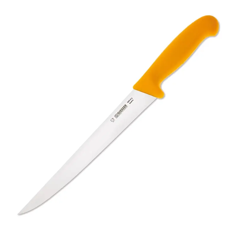 Giesser 3005 slashing knife, 24 cm blade, yellow