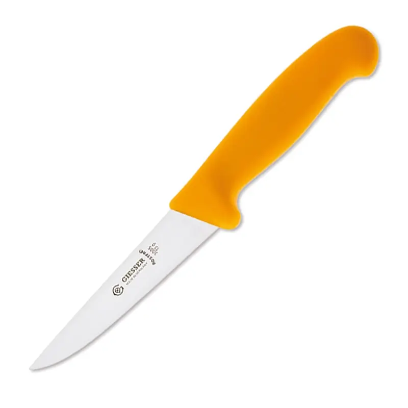 Couteau à lame fixe Giesser 3005, 13 cm, jaune