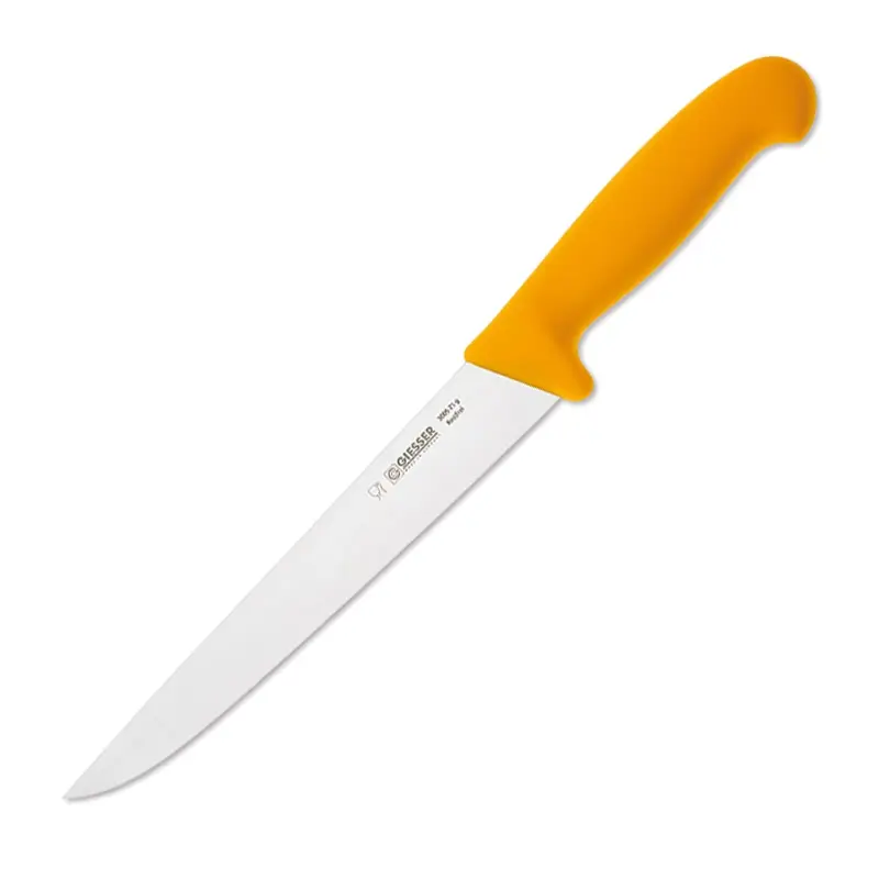 Giesser 3005 slashing knife, 21 cm blade, yellow