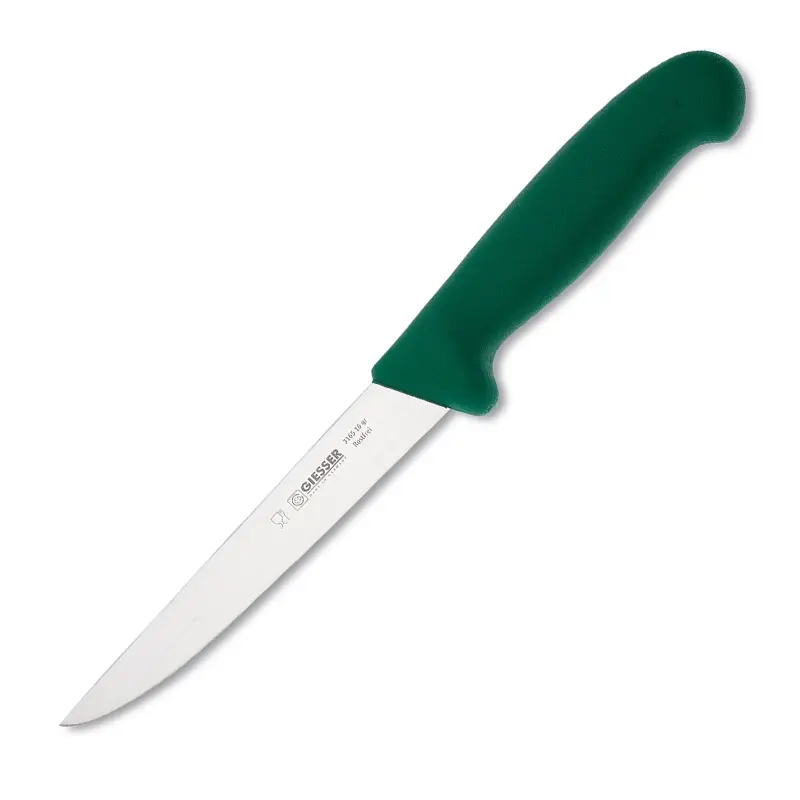 Couteau à désosser Giesser 3165, lame de 16 cm, vert