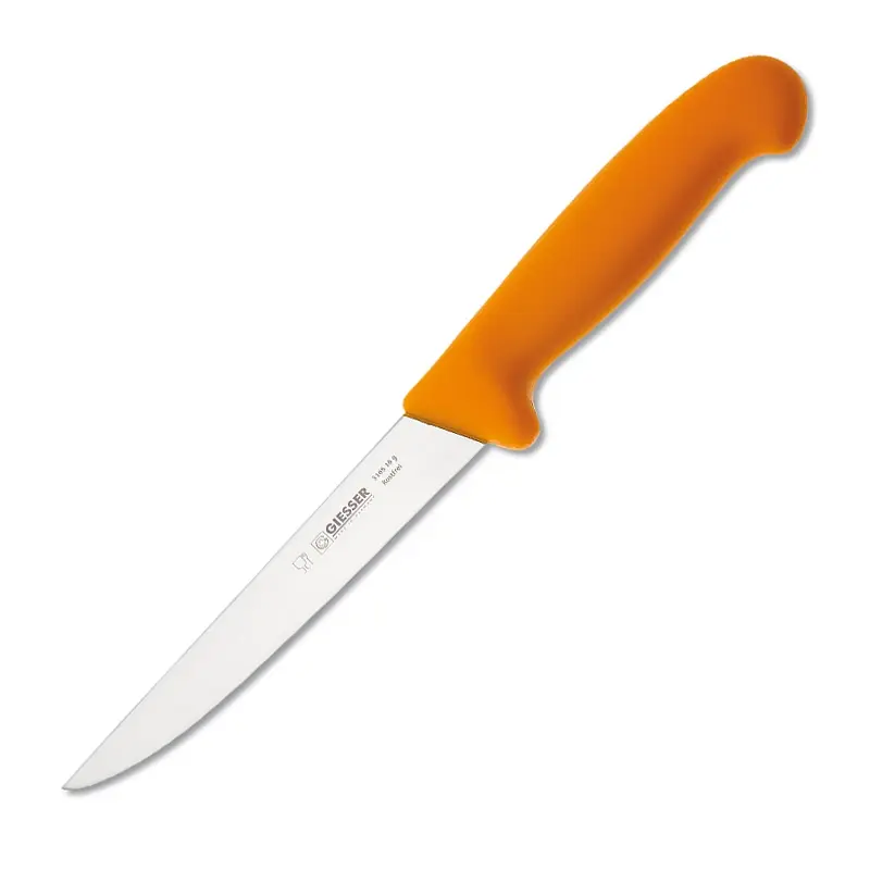 Couteau à désosser Giesser 3165, lame de 16 cm, jaune