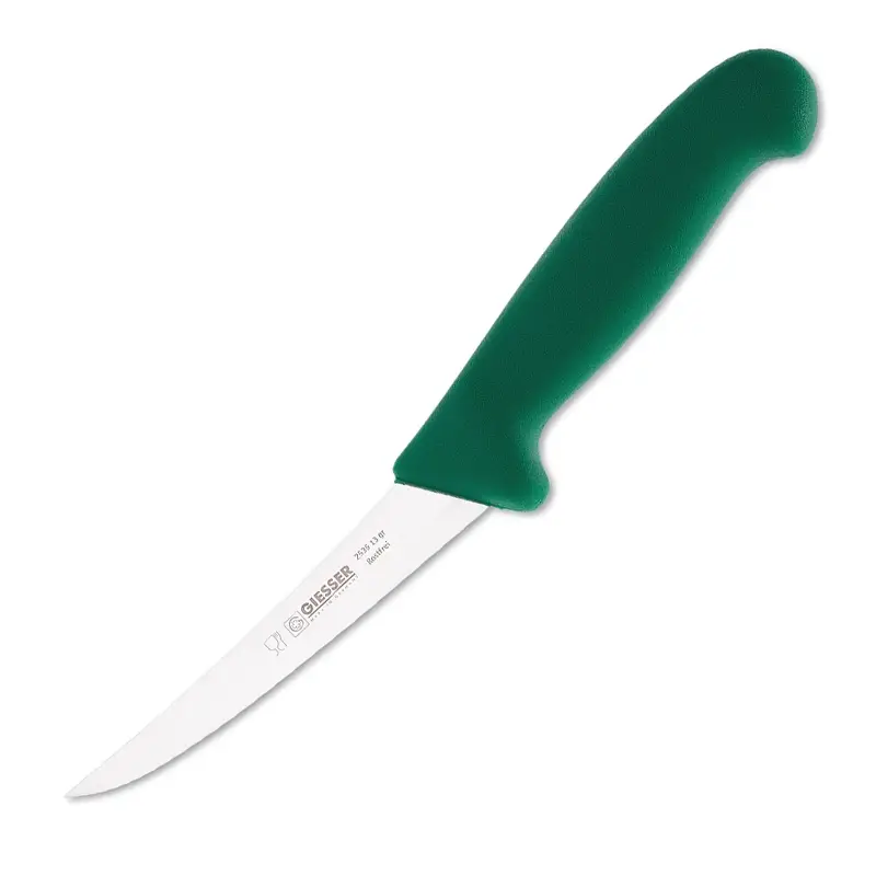 Uitbeenmes zeer flexibel Giesser 2535 lemmet 13 cm groen