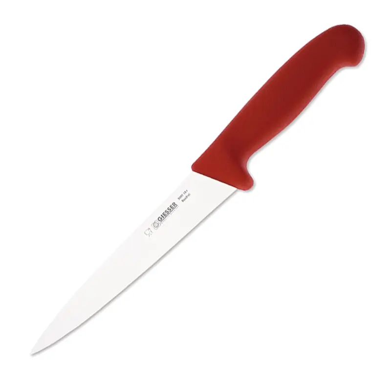 Couteau à lame Giesser 3085 18 cm rouge