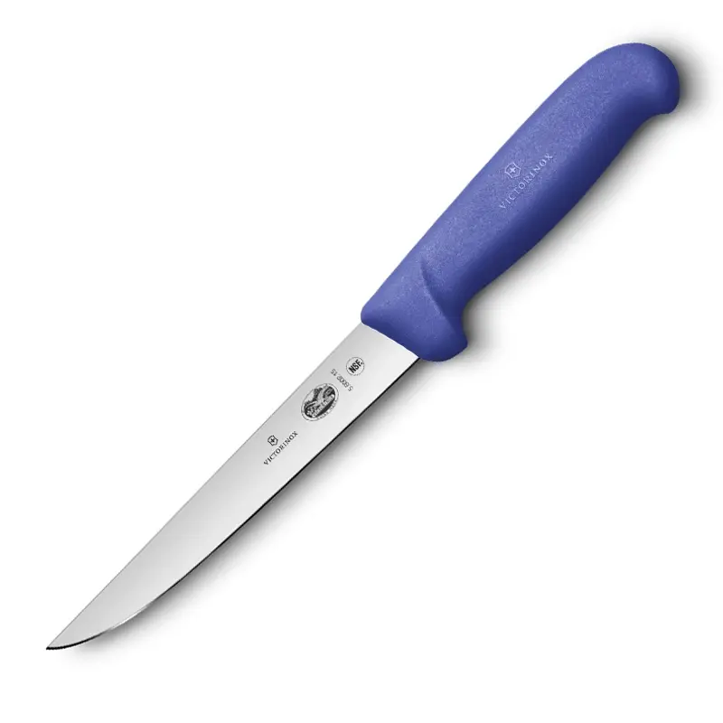 Victorinox Fibrox 5.6002.15 uitbeenmes breed lemmet 15 cm blauw