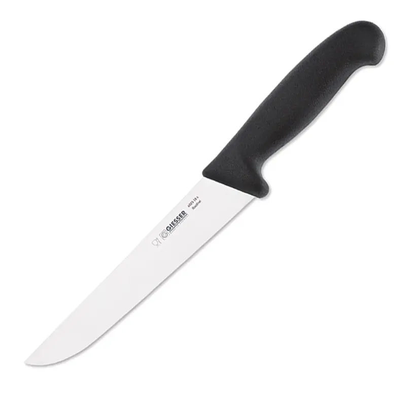 Giesser 4025-18 slagersmes lemmet 18 cm zwart