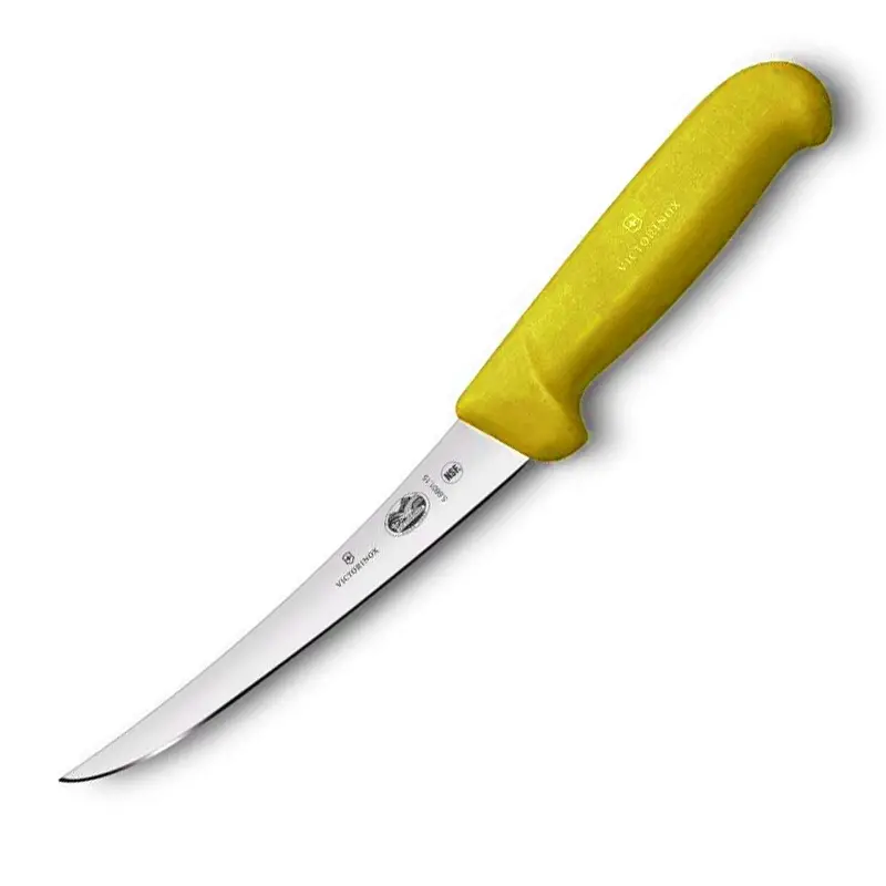 Victorinox Fibrox 5.6608 uitbeenmes geel