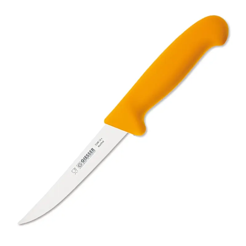 Uitbeenmes Giesser 3186 lemmet 12 cm geel