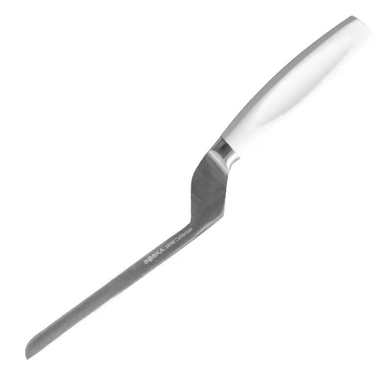 Couteau à fromage Boska pour fromages à pâte molle 140 mm blanc