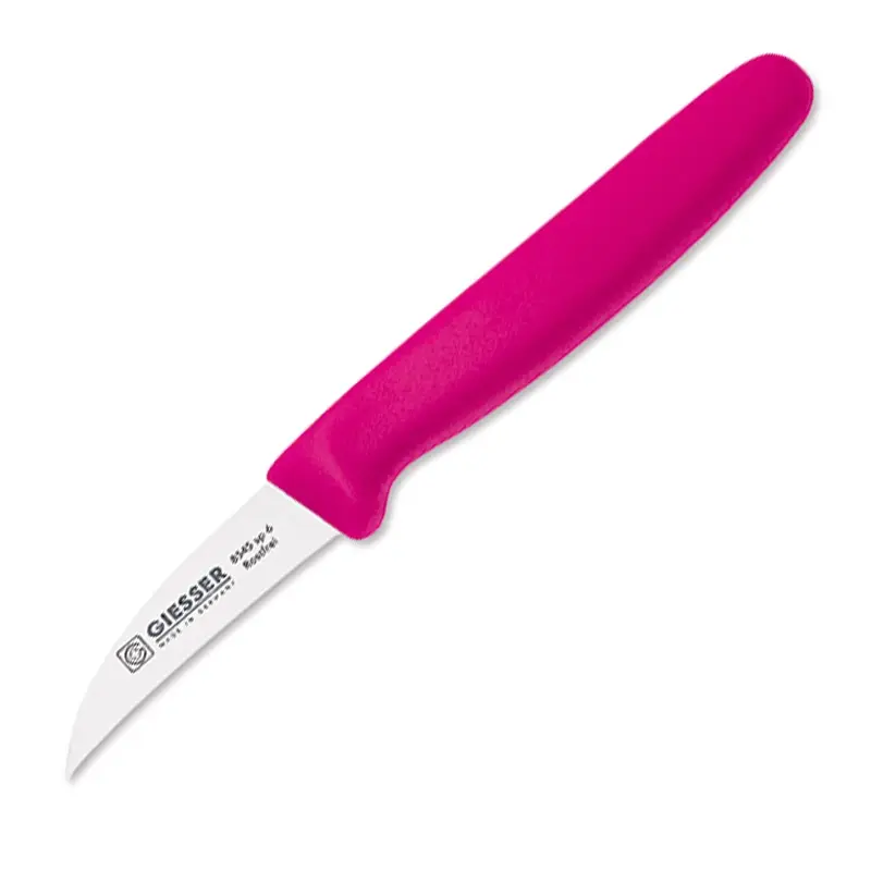 Couteau à tourner Giesser 8545 sp, lame de 6 cm, rose