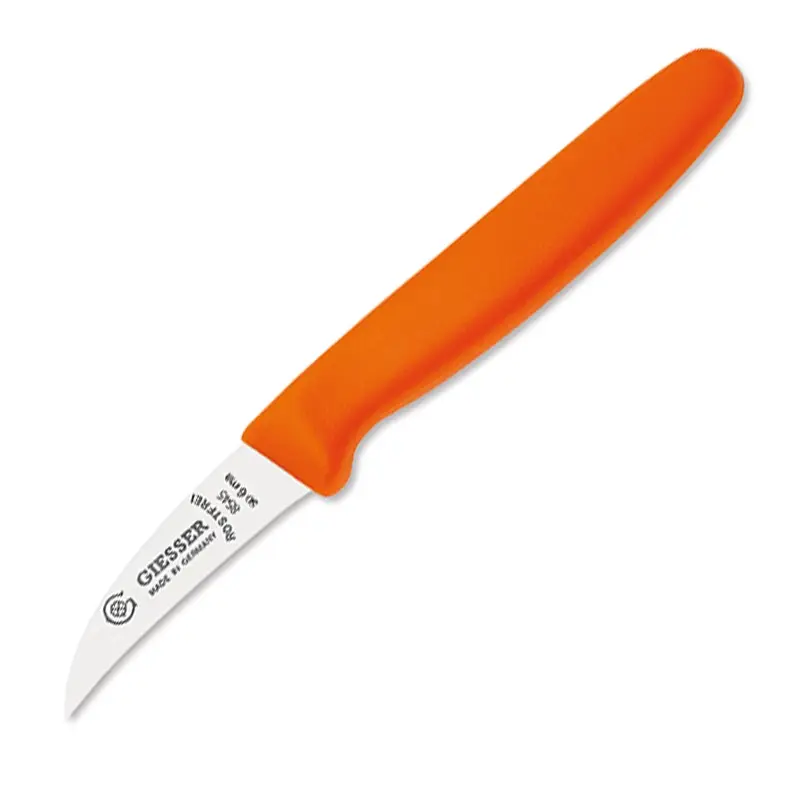 Couteau à tourner Giesser 8545 sp, lame orange de 6 cm