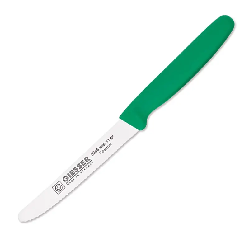 Universeel kartelmes Giesser 8365 wsp lemmet 11 cm groen