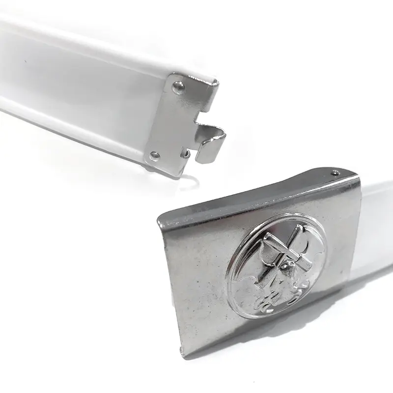Plastic knife holder for 1 knife complete with strap white