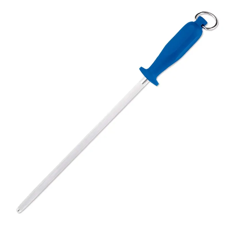 Giesser 9924 round sharpening steel 31 cm blue