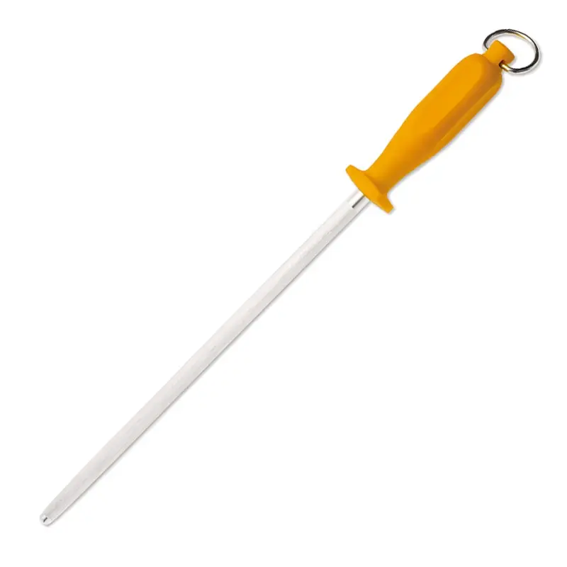 Giesser 9924 round sharpening steel 31 cm yellow