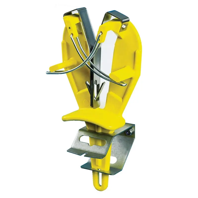 Messenslijper Sharp Easy met bevestigingsbeugel geel