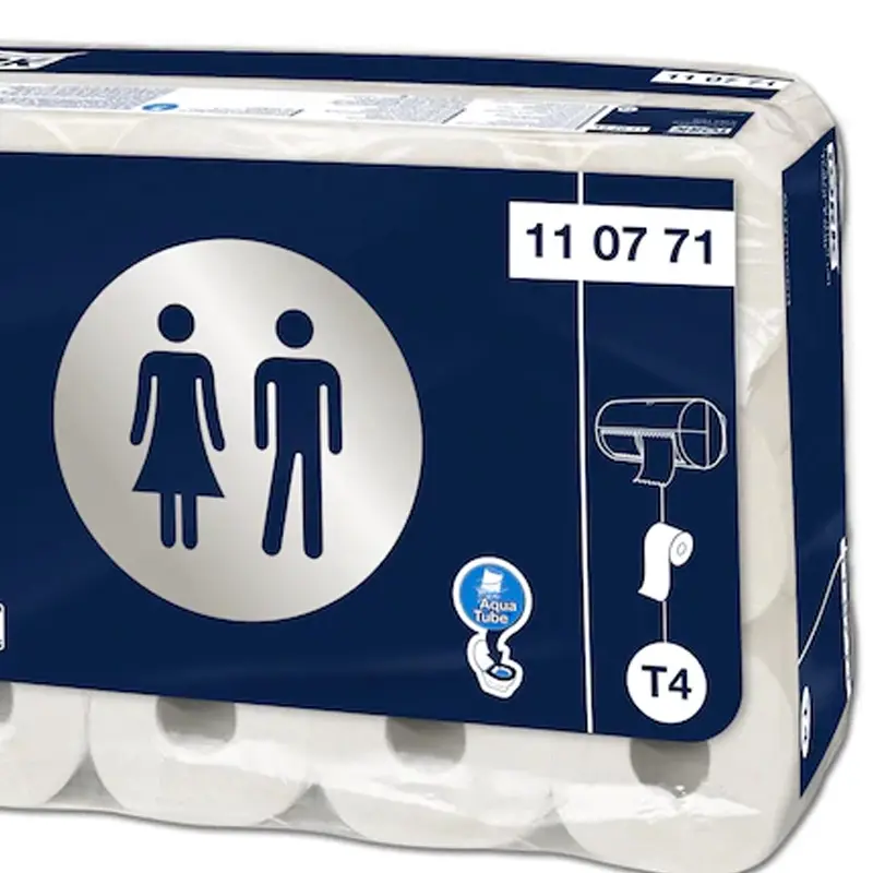 Tork traditioneel toiletpapier 2-laags T4 Advanced wit