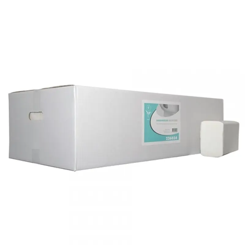 Papier essuie-tout Euro Products, 2 plis, cellulose, blanc, 320 x 206 mm