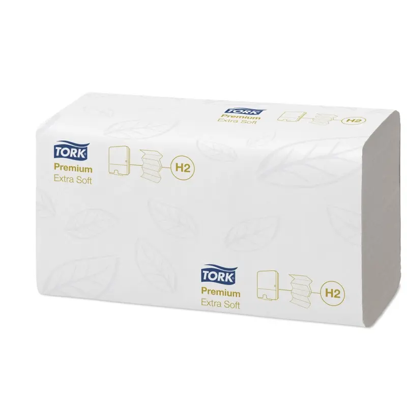 Essuie-tout Tork Xpress extra doux, pliables, 2 plis, blancs