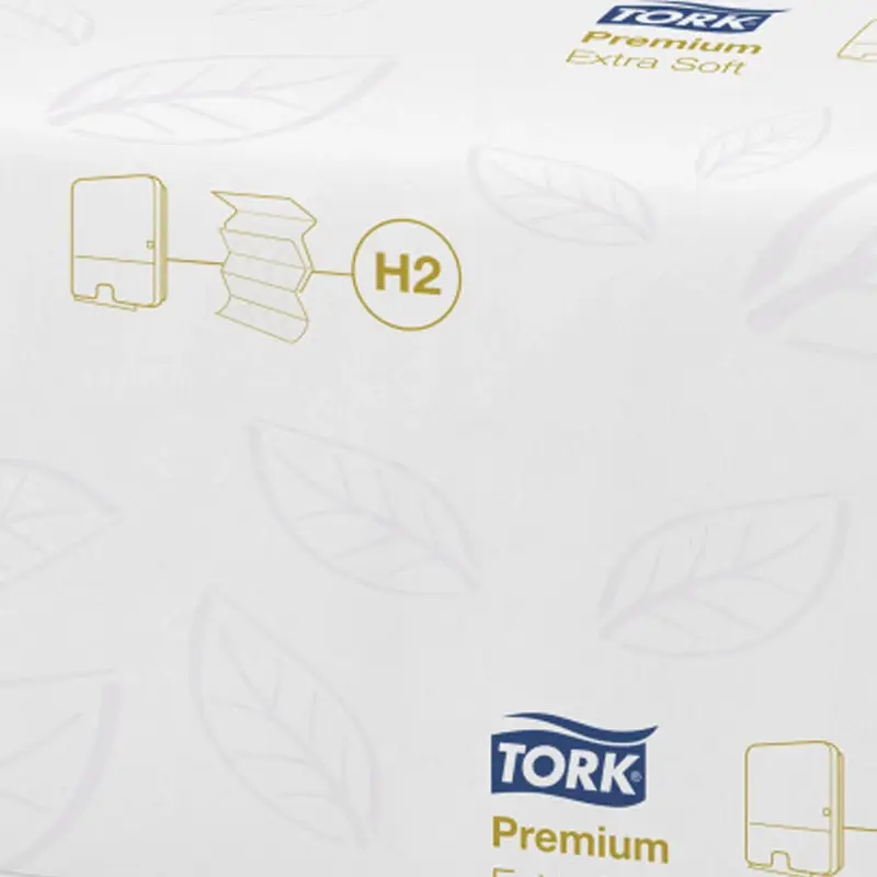 Essuie-tout Tork Xpress extra doux, pliables, 2 plis, blancs