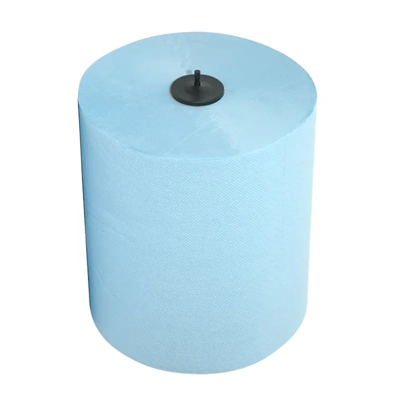Euro Products Matic Plus paper towel roll with cap cellulose 2-ply 150 meters blue