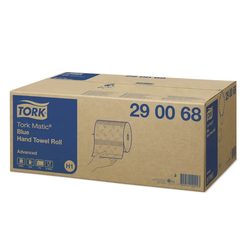 Tork Matic handdoekrol Advanced 2-laags H1 groen