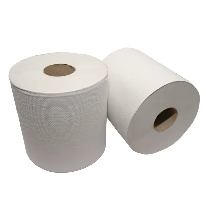 Euro Products poetspapier midi 1-laags recycled 300 meter wit