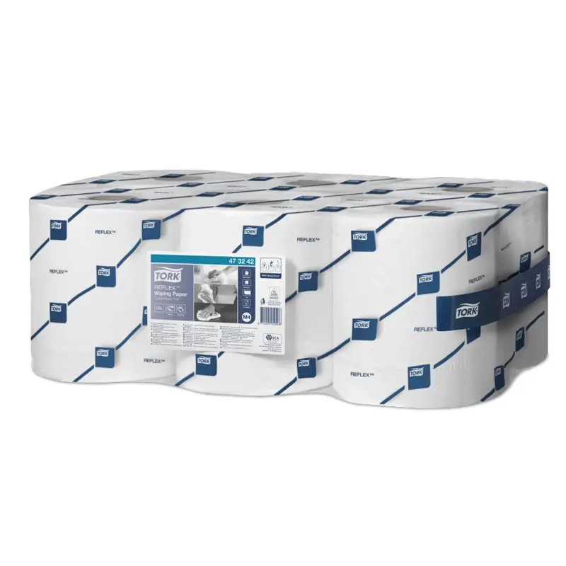 Tork Reflex Centerfeed polishing roll M4 1-ply 300 meters blue