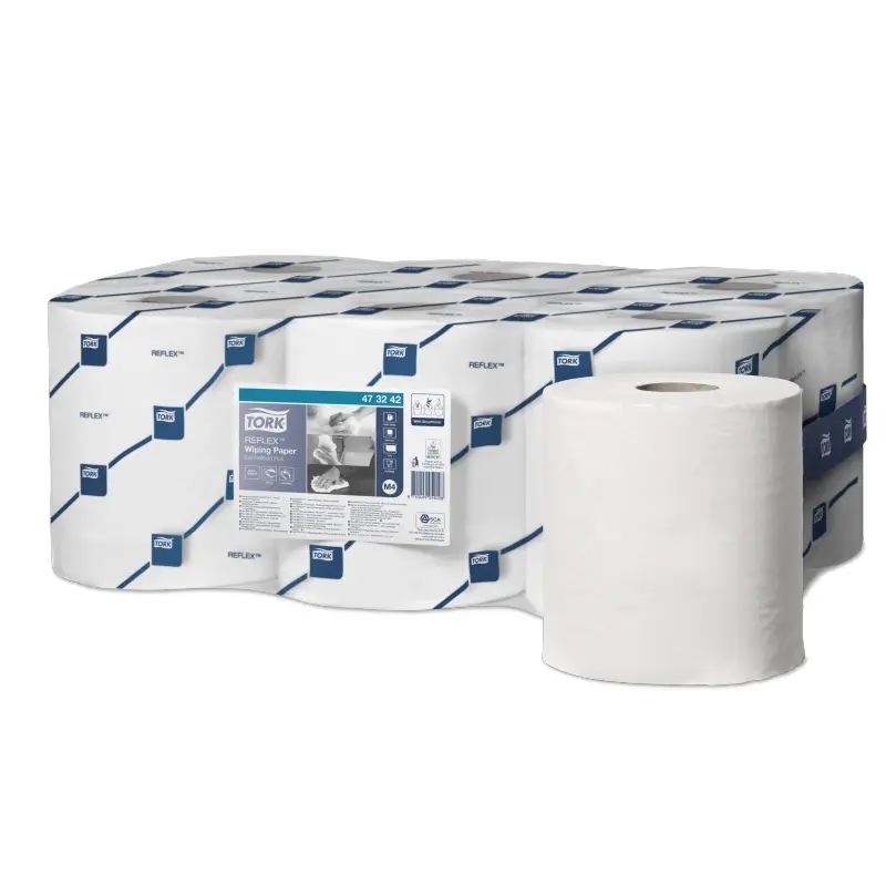 Tork Reflex Centerfeed polishing roll M4 1-ply 300 meters blue