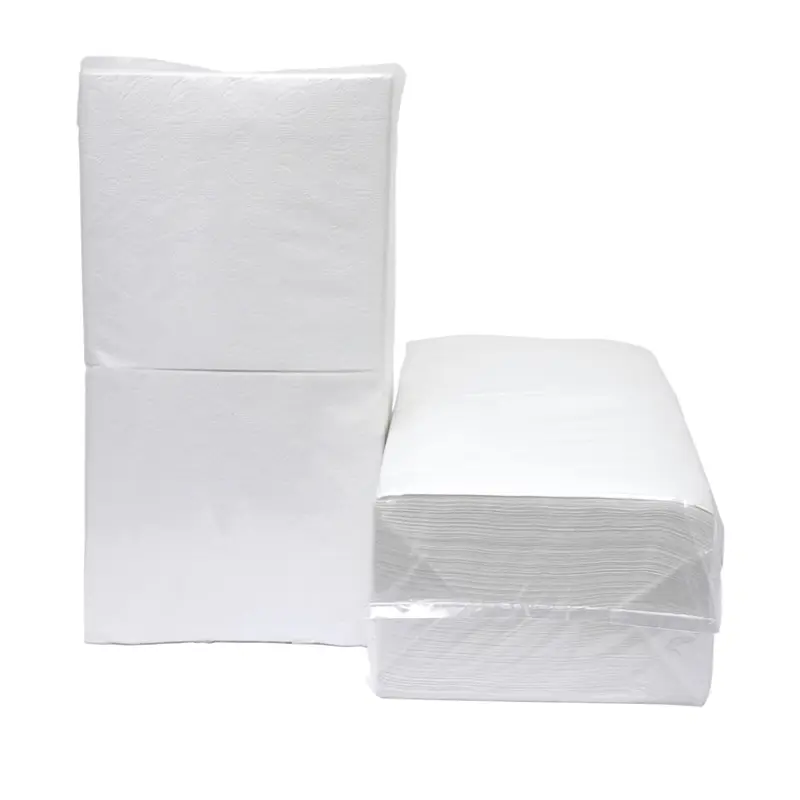 Euro Products servetten 1-laags 33x31 cm wit