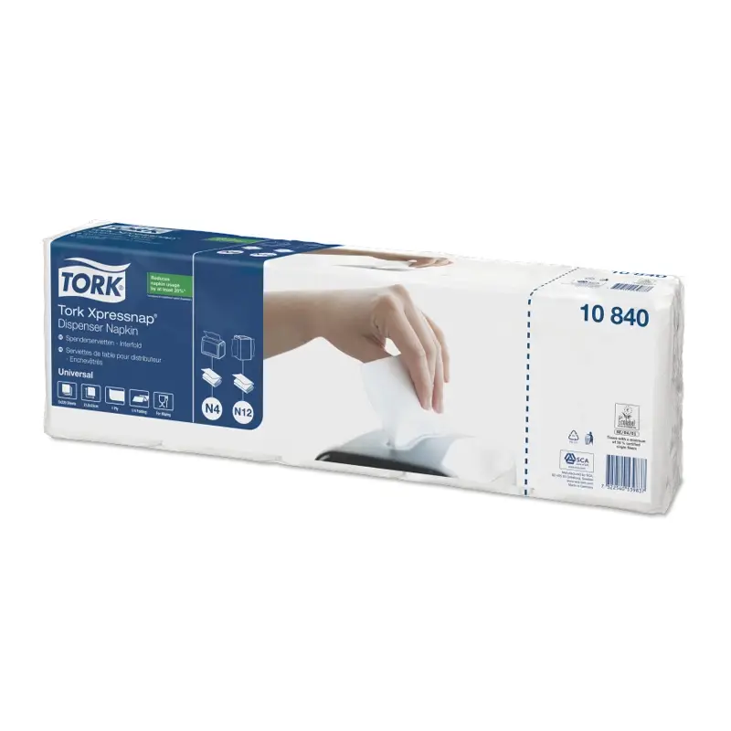 Tork Xpressnap dispenser servetten 1-laags N4 wit