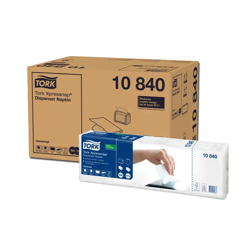 Tork Xpressnap dispenser servetten 1-laags N4 wit