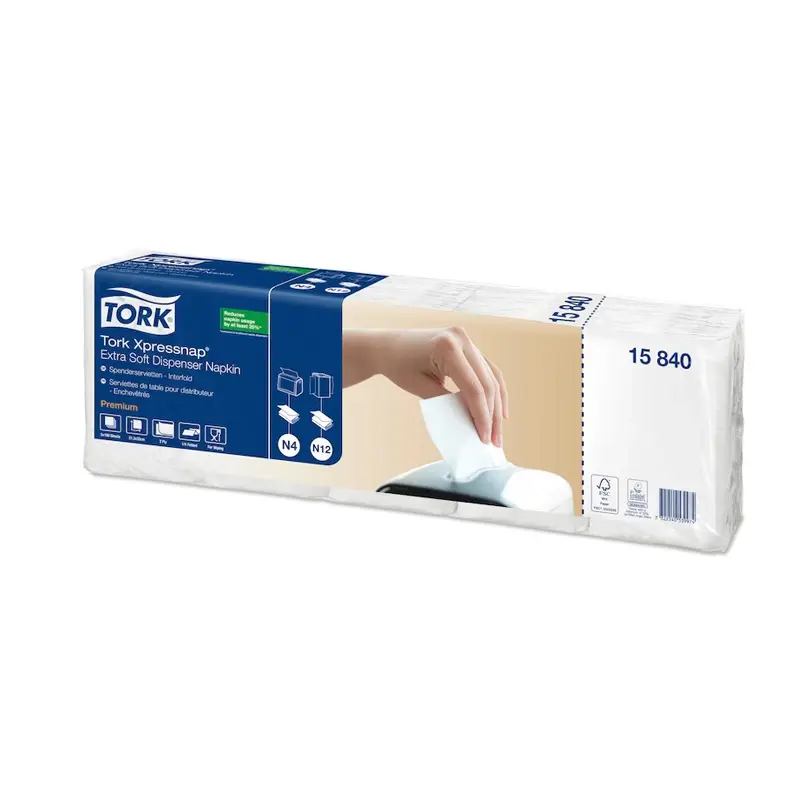 Tork Xpressnap Extra Zacht dispenser servetten 2-laags N4 wit