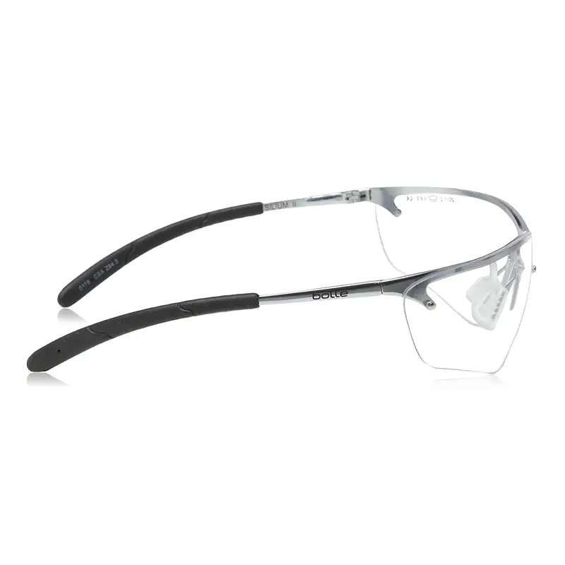 Lunettes de sécurité convexes en silicium