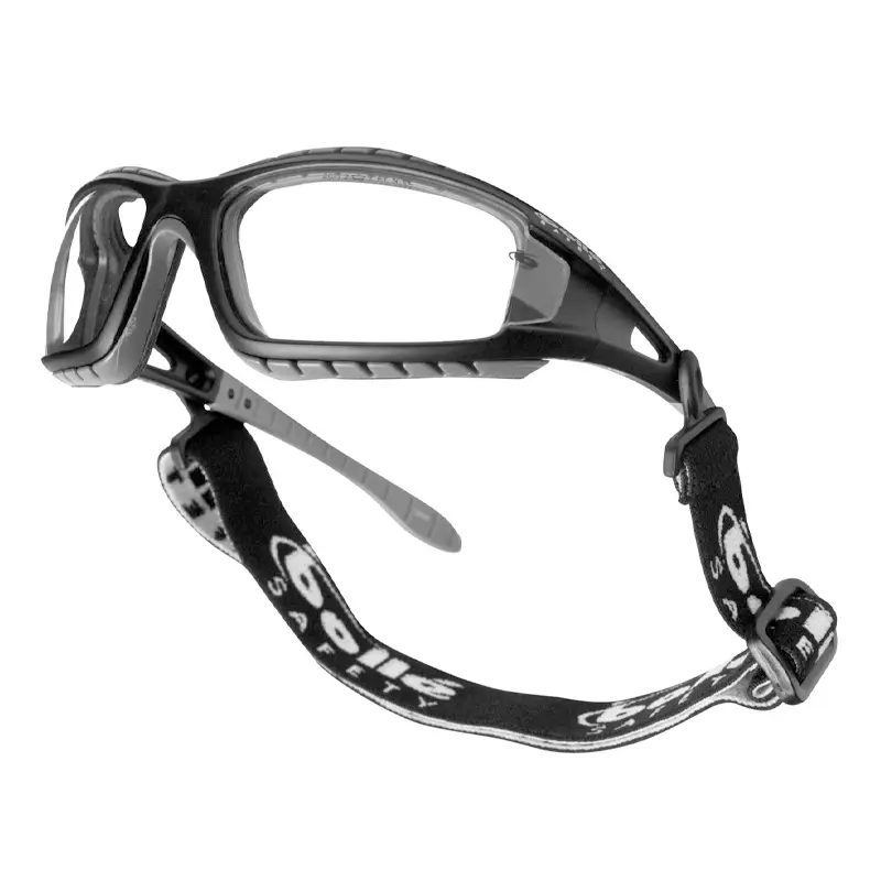 Lunettes de sécurité Bollé Tracker II TRACCSI PLATINUM transparentes avec bandeau