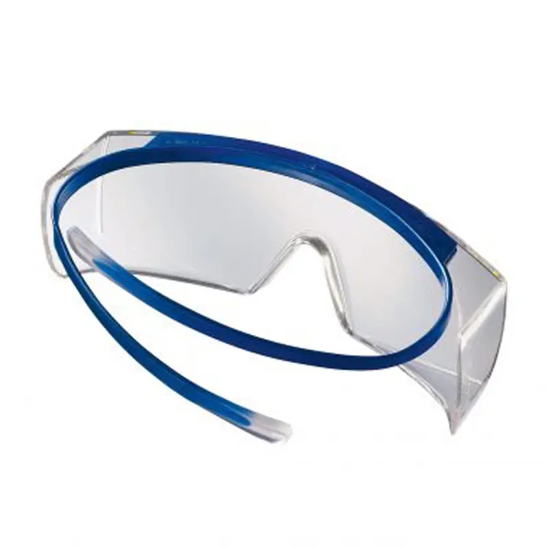 Uvex Super OTG 9169065 over-the-glasses polycarbonate clear blue