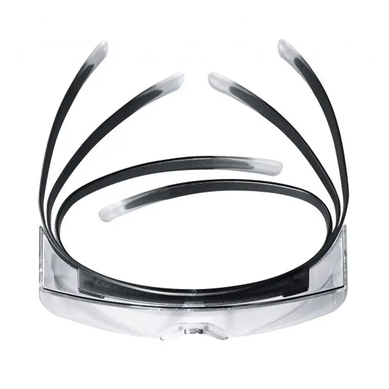 Uvex Super OTG 9169065 over-the-glasses polycarbonate clear blue