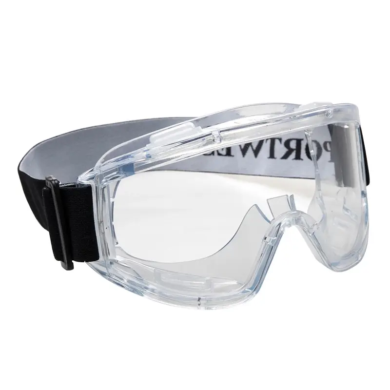 Portwest PW22 wide-view goggles polycarbonate clear ventilated