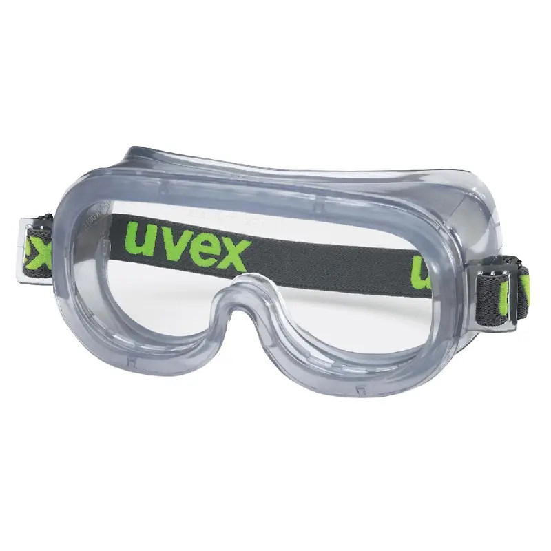 Uvex 9305-714 ruimzichtbril acetaat helder geventileerd