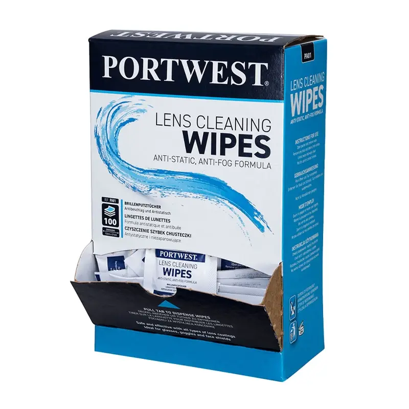 Portwest PA01 moist cleansing wipes