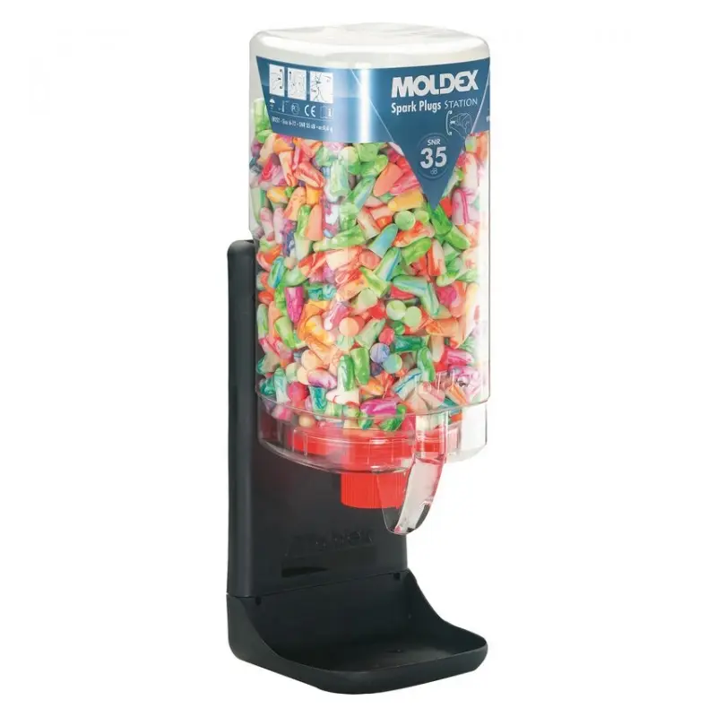 Distributeur de bougies d'allumage Moldex 785001 avec bouchons d'oreille sans fil