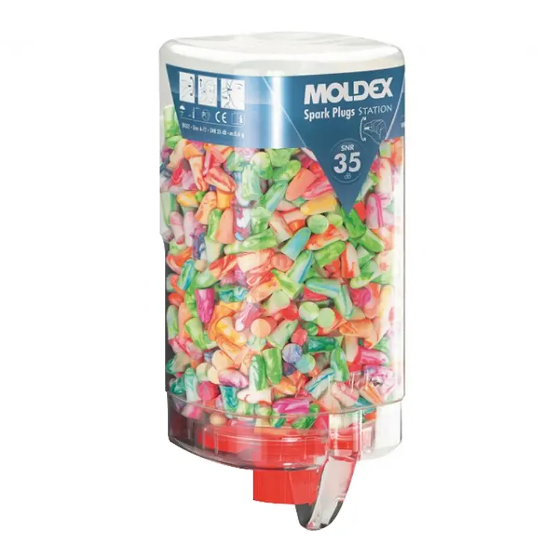 Distributeur de bougies d'allumage Moldex 785001 avec bouchons d'oreille sans fil