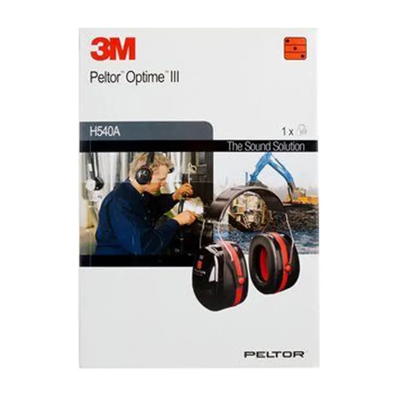 Casque antibruit 3M Peltor Optime III avec bandeau H540A