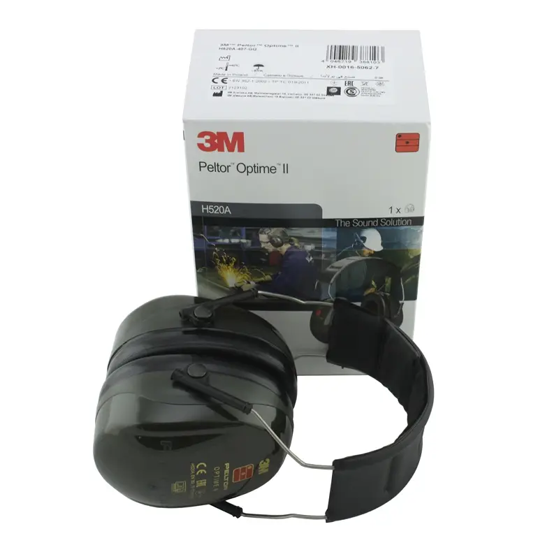3M Peltor Optime II gehoorkap met hoofdband H520A