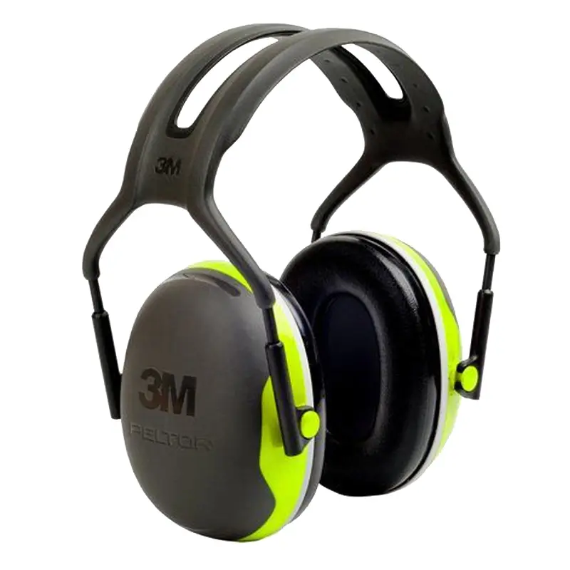 3M Peltor X4A Hi-Vis earmuffs with headband