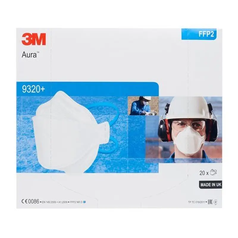 3M Aura 9320+ dust mask foldable FFP2 NR D